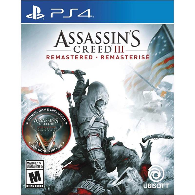 Playstation Assassins Creed Iii Remastered Ps4 Playstation