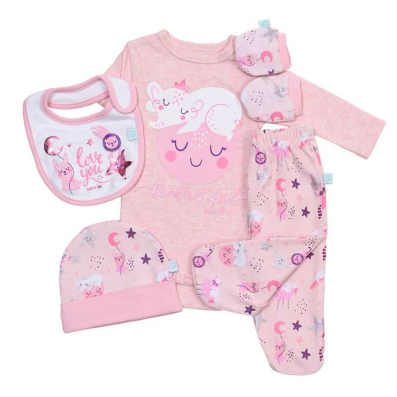 Pijama bebe rosa Recién Nacido