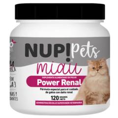 NUP - Power Renal cuidado renal gatos con probióticos 60dosis