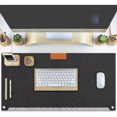 OEM - Mouse Pad Escritorio Oficina Con Bolsillos Grande 63 x 33 cm