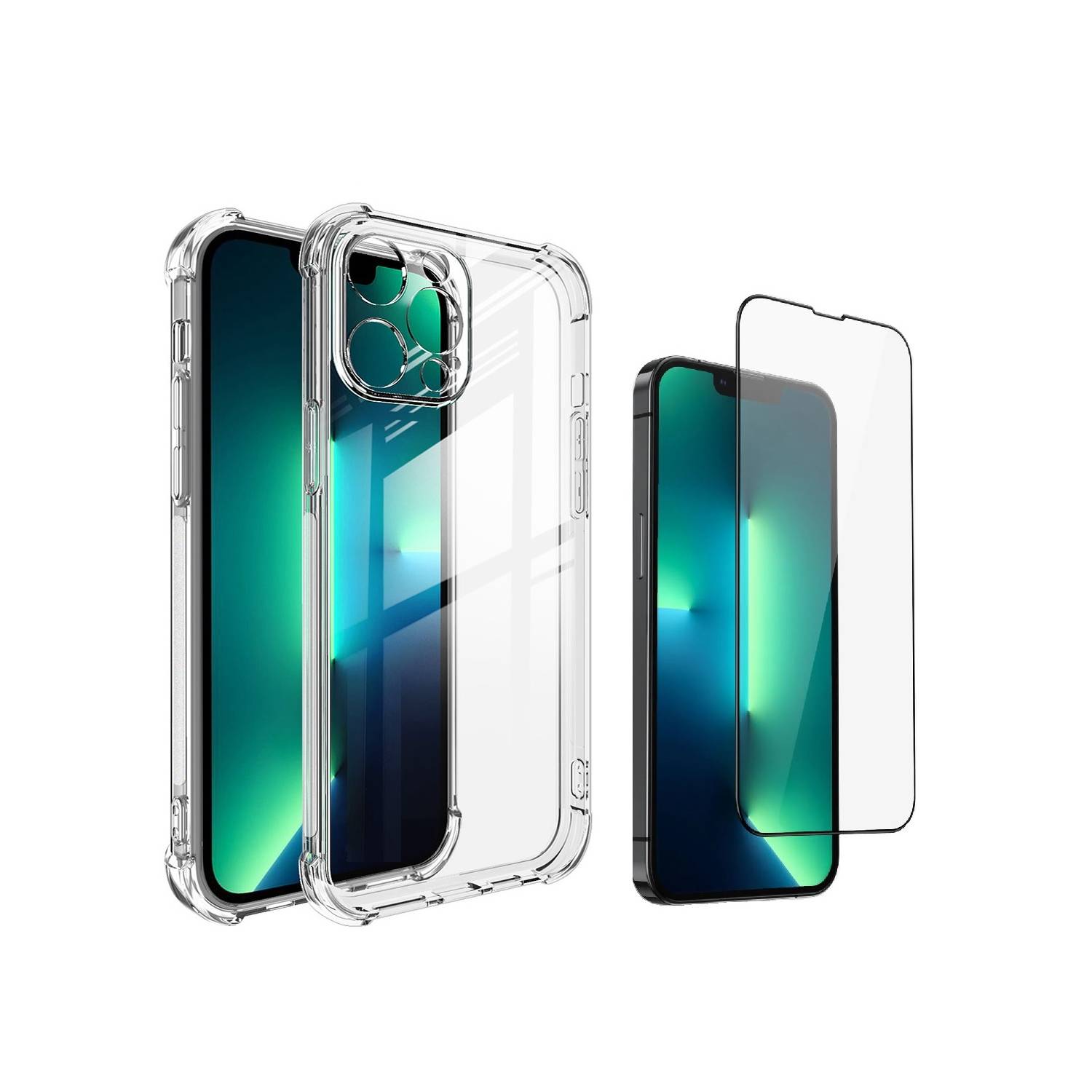 GENERICO Carcasa Iphone X Antishock Compatible Lamina Completa