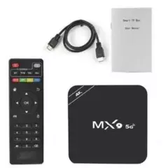 GENERICO - Decodificador de Red TV Box MX9 5G 4K