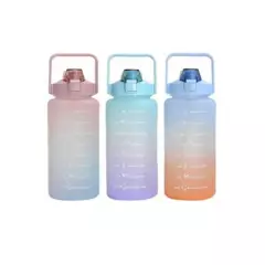 GENERICO - Botellas De Agua Motivacional De 2 Litros