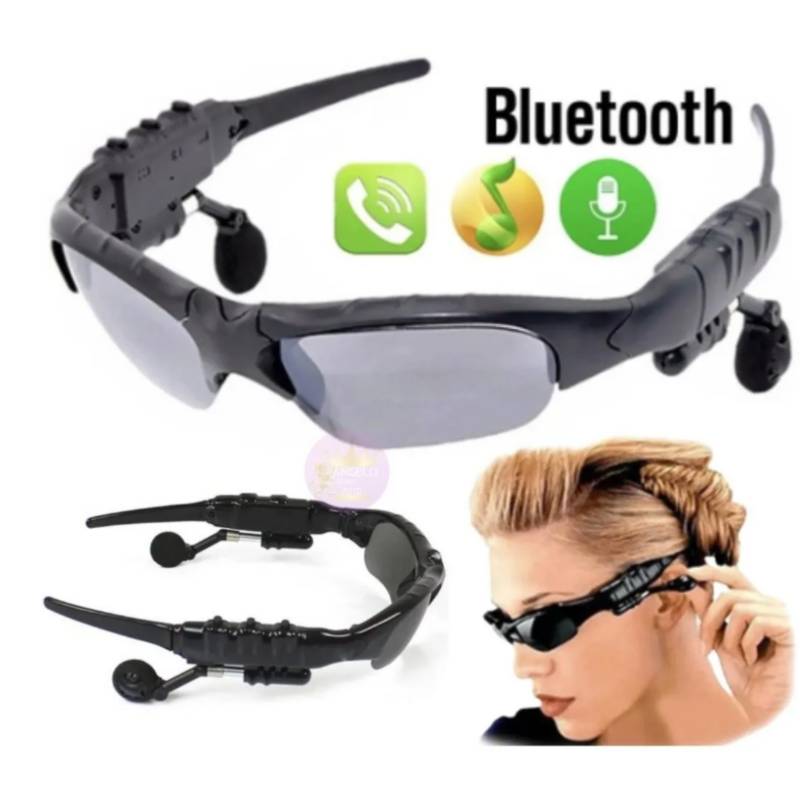 GENERICO - Gafas De Sol Inalámbrico Con Bluetooth Y Auriculares