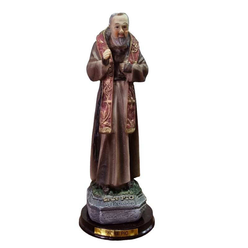 GENERICO Padre Pio Figura Religiosa Decorativa 20 cm 