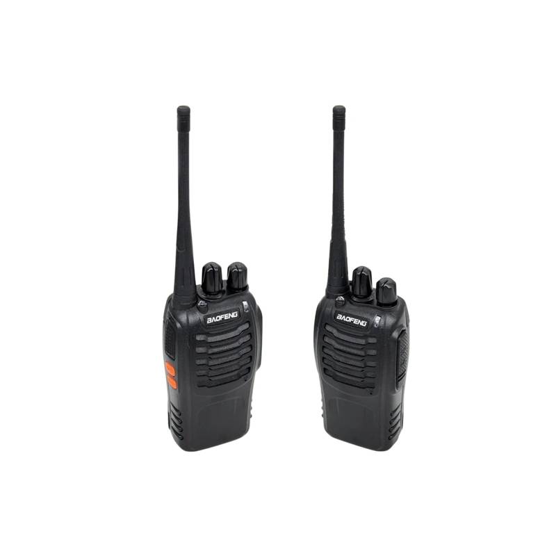 Pack 2 Radios Walkie Talkie Recargable Con Manos Libres Eo Safe