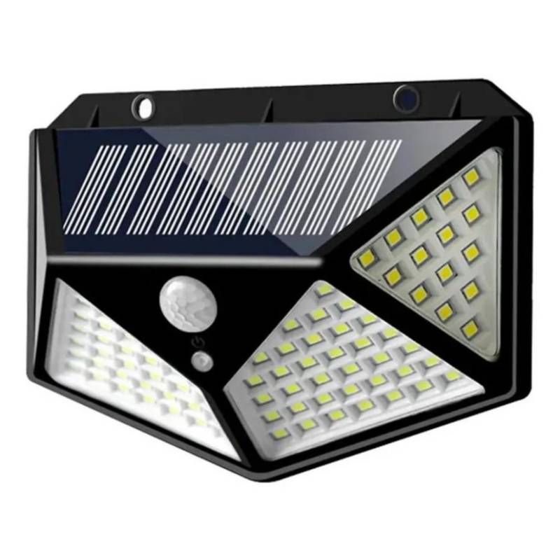 Focos Solar 100 Led Con sensor de Movimiento – Luces Led Chile