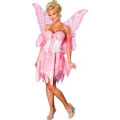 GENERICO - Disfraz Mujer de Pink Skelly - Talla S