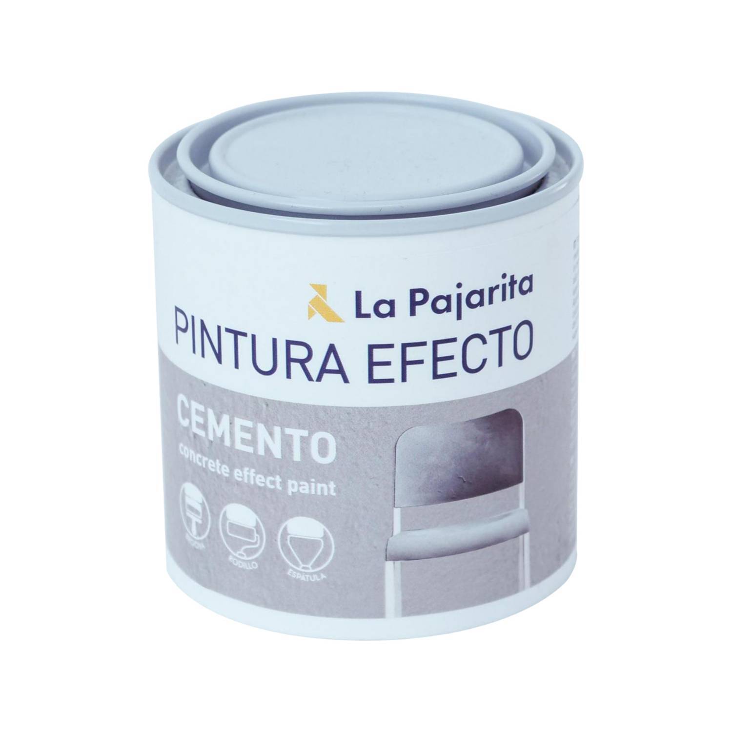 LA PAJARITA Pintura Efecto Cemento 250 ml