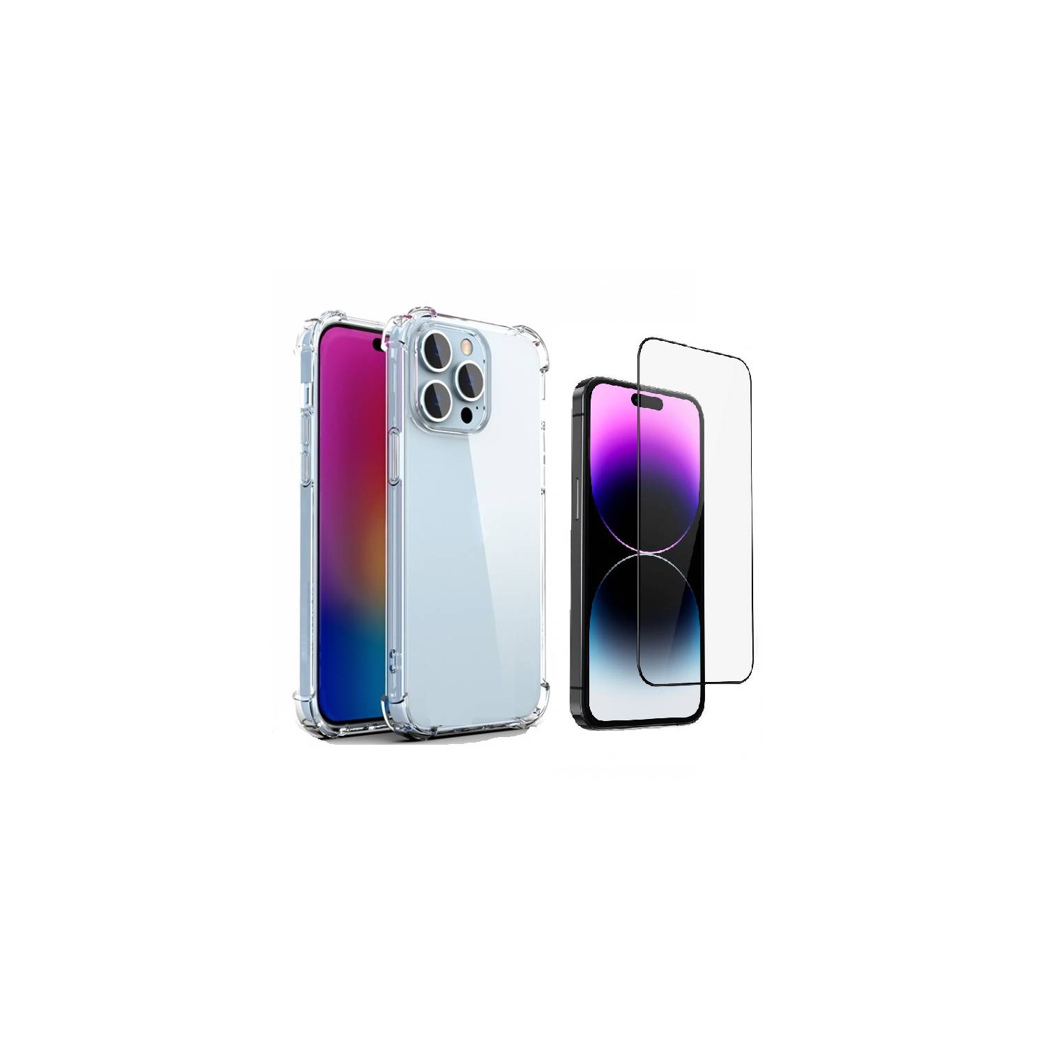 GENERICO Carcasa Iphone X Antishock Compatible Lamina Completa