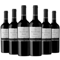 WILLIAM COLE VINEYARDS - 6 vinos william cole reserva cabernet sauvignon