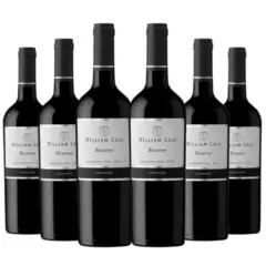 WILLIAM COLE VINEYARDS - 6 vinos william cole reserva carmenere
