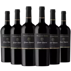 WILLIAM COLE VINEYARDS - 6 vinos William Cole Gran Reserva Carmenere