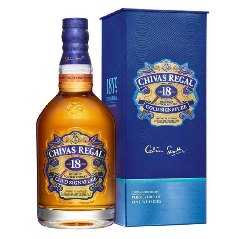 CHIVAS REGAL - Whisky Chivas Regal 18 años, Scotch Whisky