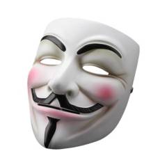 BIGBAMSPACE - Disfraz Mascara Halloween Anonymous Hacker