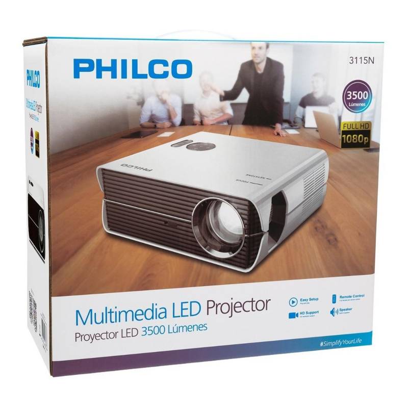 PHILCO - Proyector 3500 Lumenes Philco