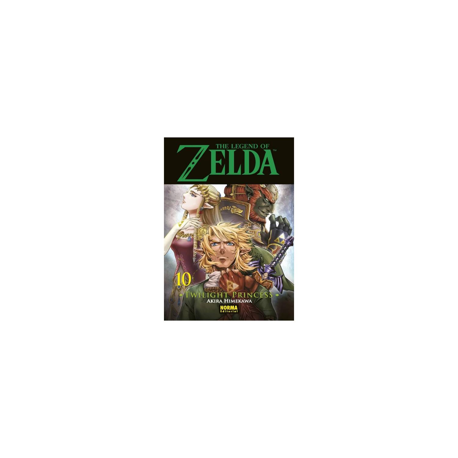 Libro Legend Of Zelda 4 Twilight Princess [ Manga ] Español