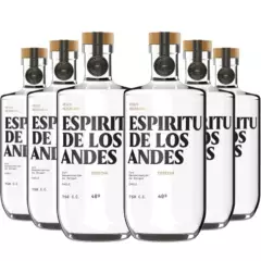 ESPIRITU DE LOS ANDES - 6 Piscos Espiritu De Los Andes (700ml. 40%)