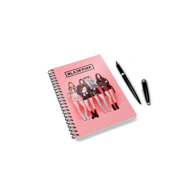 GENERICO - Agenda Libreta Black Pink 100 hojas