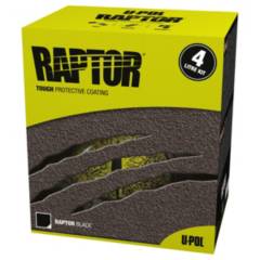 UPOL - Kit Recubrimiento Raptor 4L Negro