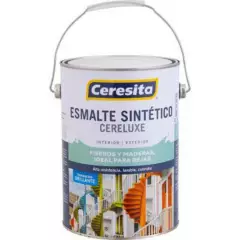 CERESITA - Esmalte sintetico cereluxe brillante blanco galon