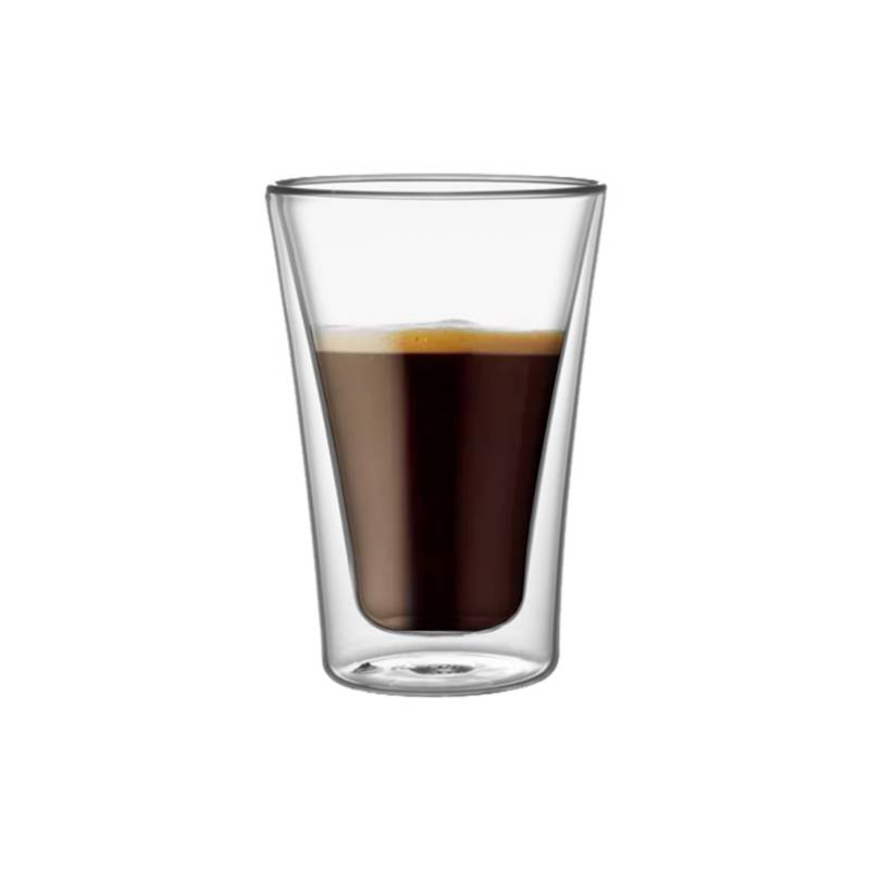 Vaso Doble Pared 100 Ml - Pack De 4 Unidades