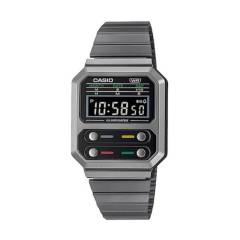 CASIO - Reloj Casio Gris Unisex A100WEGG-1A