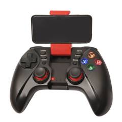 TECMASTER - Control Joystick Gamepad Bluetooth Para Android iPhone Xbox Live Red