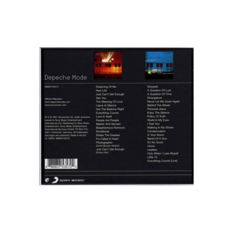HITWAY MUSIC DEPECHE MODE - SINGLES 81-98 2CD CD HITWAY MUSIC