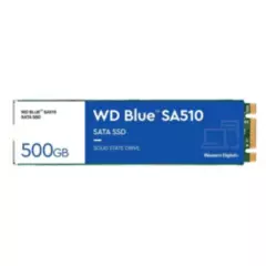 WESTER DIGITAL - Disco duro SSD WD Blue 500GB SA510 SATA M.2 2280