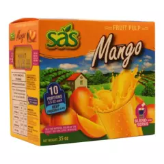 SAS - Pulpa natural de Mango - 1 kilo