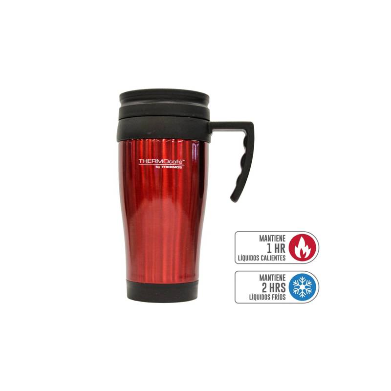 Termo Comida King Acero Inox Rojo 470 Ml Thermos