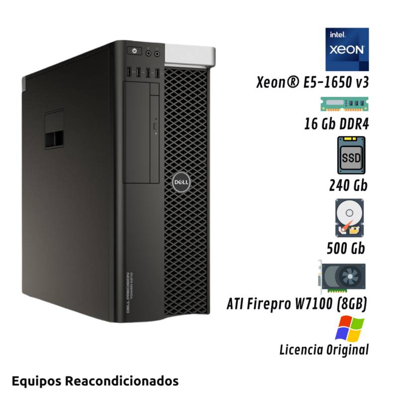 DELL Computador Workstation Dell Precision T5810 - Intel Xeon 16gb