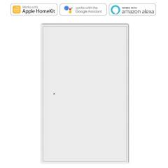 ZEMISMART - Interruptor Inteligente Simple Sin Neutro Blanco HomeKit Alexa