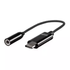 MONOPRICE - Cable adaptador de USB tipo C macho a Jack 3,5mm auxiliar 
