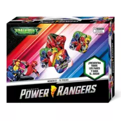 POWER RANGERS - Memorice 52 Piezas Power Ranger