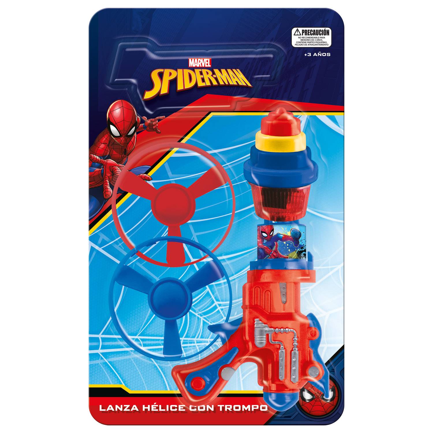 MARVEL Lanza Helices Y Trompos Spiderman Marvel Pronobel 