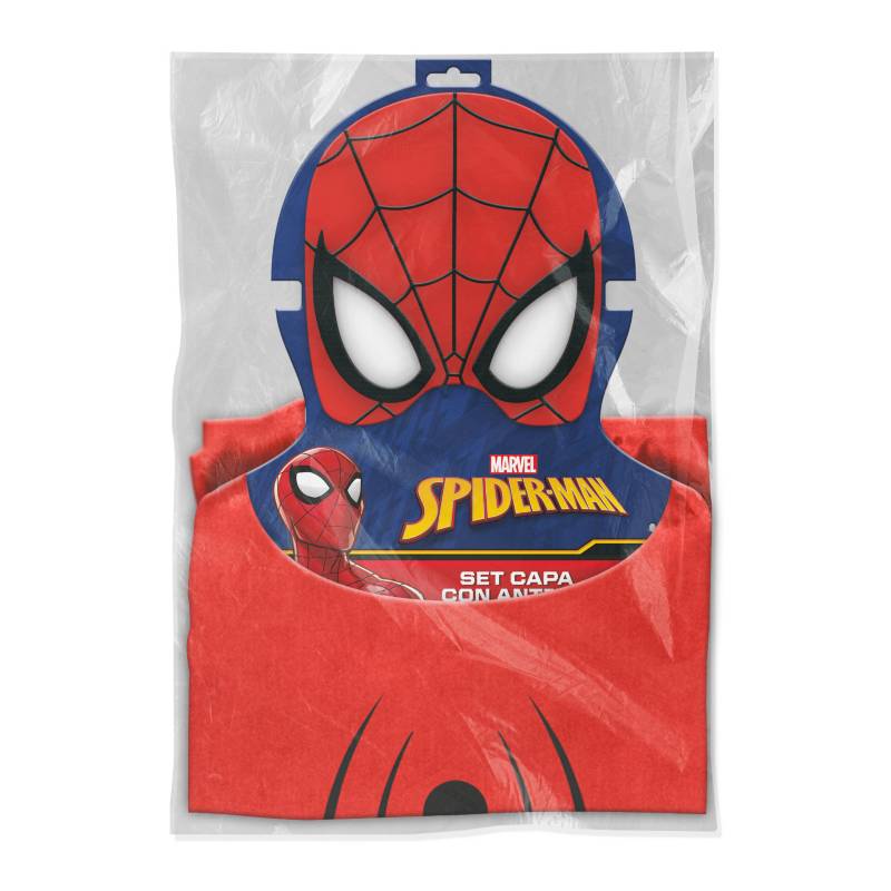 MARVEL Set Capa Spiderman con Antifaz Marvel 