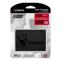KINGSTON - Disco sólido SSD interno Kingston SA400S37240G 240GB negro
