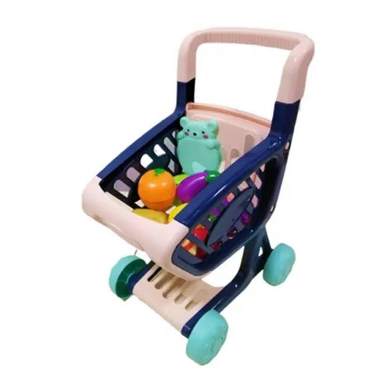 Feliz Carrito Supermercado 36 Accesorios Para Niños 7366