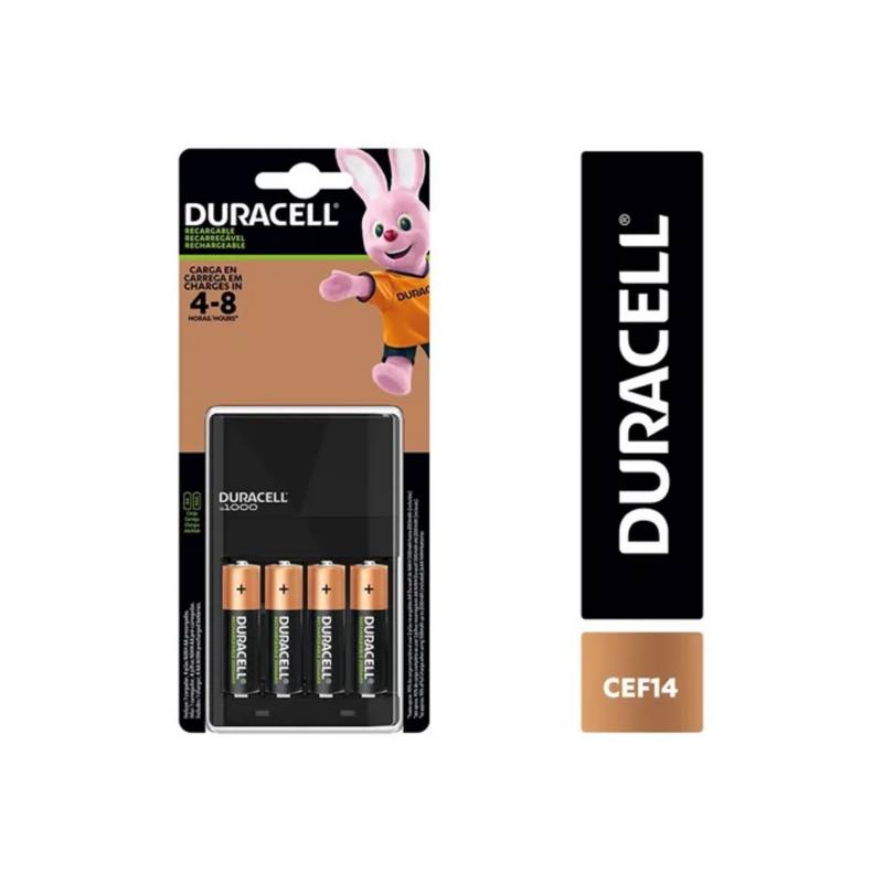 Cargador de Pilas Recargable, Duracell