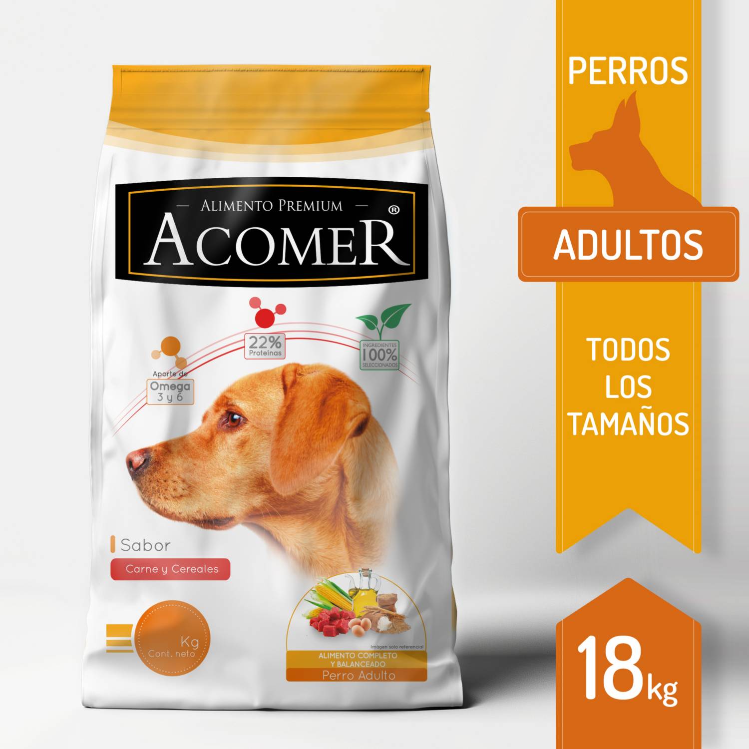 Adult Large Breed Recipe: alimento para perros sin cereales