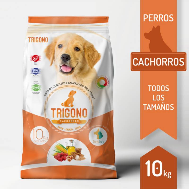 TRESKO - Alimento Trigono perro cachorro 10Kg