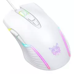ONIKUMA - Mouse Gamer Onikuma Cw905 Rgb 6400dpi Blanco
