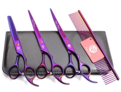 Tijeras para cortar pelo de mascota Purple Dragon GENERICO