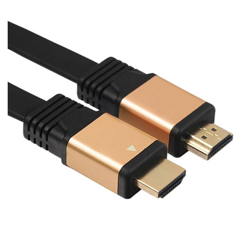 Cable HDMI de alta velocidad plano de 1 metro con Ethernet, DLC-HJ10HF