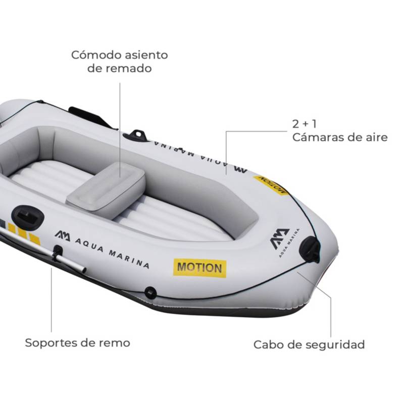 AQUA MARINA Bote Inflable Deportivo Y De Pesca Motion Aqua Marina