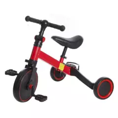 PETIT BEBE SETS - Triciclo balance 4en1 rueda/pedal plegable 1701j