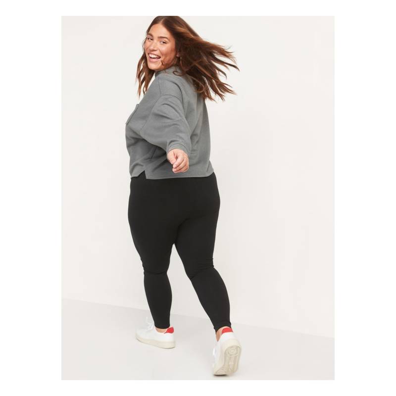 Calza Everlast Negro Tiro Alto Mujer - Calzas y Pantalones