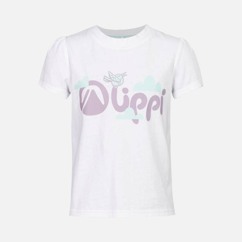 LIPPI - Polera Niña Logo Lippi T-Shirt Blanco Lippi